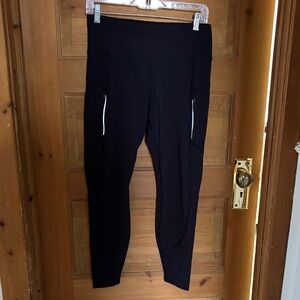 Athleta Black Rainier Tights